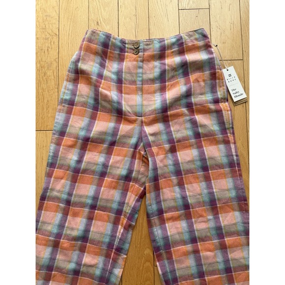 NWT Billabong‎ The Salty Blonde Break Point Plaid Pants Trousers Size 25 /26 - Picture 6 of 11